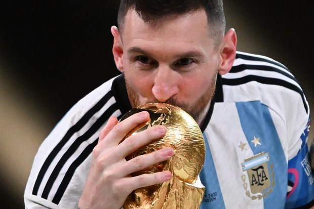 Lionel Messi đã được trao danh hiệu Quả bóng Vàng World Cup 2022